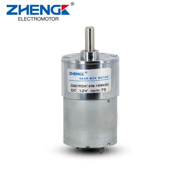 DC Gear Motor 37mm Diameter ZGB37RDI