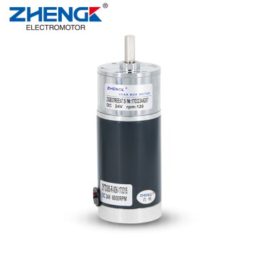 38S DC Motor D37mm Gearhead Eccentric Shaft ZGB...